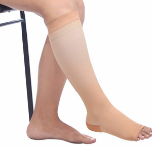 Dyna Medical Compression Stockings for Varicose Vein-Below Knee-Class 2 Knee Support