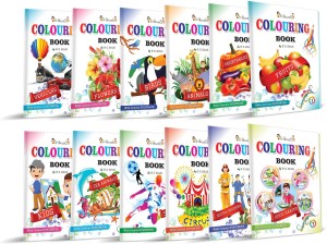 Colouring Book Collections from Inikao  - Inikao Colouring Books Kids