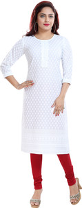 Dream & Dzire Women Printed Straight Kurta