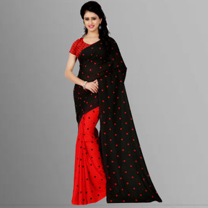 kashvi sarees Printed Daily Wear Georgette Saree