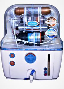 Aqua Fresh Swift W COPPER+ALKALINE+RO+UV+TDS 15 L WHITE AUTOMATIC ELECTRICAL BOREWELL 1500 TDS BEST HOME WATER PURIFIER 15 L 15 L RO + UV Water Purifier