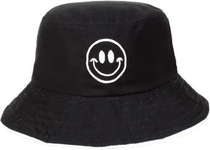 ZACHARIAS Fishermen Bucket Smiley Reversible Cap Hat