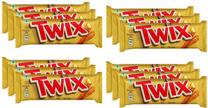 Twix Imported Chocolate Bar, 50gm - Pack of 12 Bars Bars