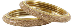 Zulka Get Your Traditions Glass Zircon Bangle