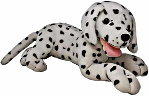 Fun Zoo Super Soft Cute Dreaming Dalman Lying Dog Stuffed Soft Toy