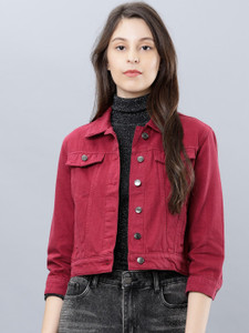 Tokyo Talkies 3/4th Sleeve Solid Women Jacket