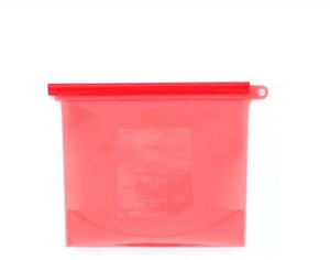 GLAMAXY silicon container pouch, Food Storage Bag, airtight bag for fridge, Leak proof Airtight Pouch for Kitchen, Leak Proof-FreezerBag Silicone Storage Pouch