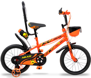 Miss & Chief Ablaze Durable 85% Semi Assembled Kids Bicycle with Accessories and Steel Rim 16 T BMX साइकिल