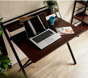 InnoFur Meleti Folding,Multipurpose, Laptop desk with shelf Engineered Wood Study Table