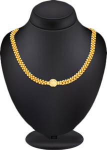AMAAL Traditional Wedding Pearl Ethnic Jewellery Broad Heavy Marathi Maharashtrian Kolhapuri Saaj Thushi Mangalsutra Pendant Tanmani Locket Mala chains Pendant Locket CZ AD Choker Necklace for Women Girl Stylish fancy party wear Set Simple 22K Gold Plated Micro 1 One Gram gold Black Beads Haar Design Jewelry Mangal Sutra Sets Tanmaniya Girls Golden Chain High Long Micron Polish -THUSHI-A105 Beads, Pearl, Cubic Zirconia, Ruby Gold-plated Plated Brass, Metal, Stone, Crystal, Copper, Alloy Necklace