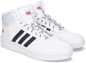 ADIDAS Hoops 2.0 Mid Basketball Shoes For Men
