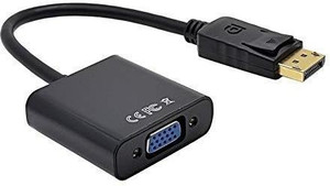 TERABYTE VGA Cable 0.25 m Display Port (DP) Male to VGA Female Adapter/Converter (25CM)