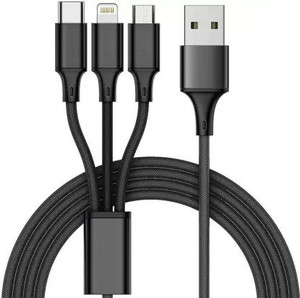 THE MOBILE POINT Power Sharing Cable A m Best Quality 3in1