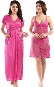 Bombshell Women Nighty with Robe