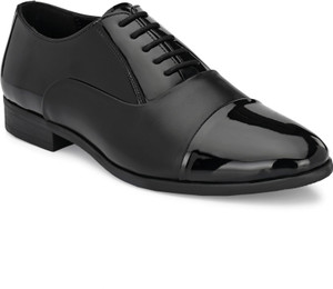 SAN FRISSCO Comfort Stylish Oxfords For Men (Black) Lace Up For Men