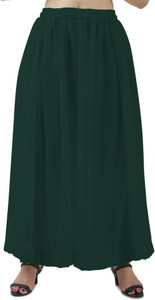 Kvish Flared Women Dark Green Trousers