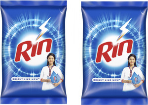 Rin Bright Like A new (pack of 02kg) Detergent Powder 1 kg