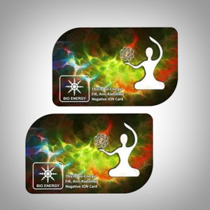 Viz Creation HEALTH CARD Anti Radiation Bio Energy Nano Health Card - 2 mm thickness (2 Pc) Anti-Radiation Card