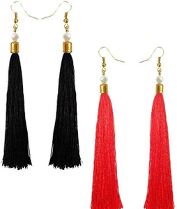 PORINNO 1||67 Fabric Tassel Earring