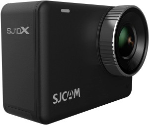 SJCAM SJ10 Series SJ10X 12 MP 4K24fps 2.33" UHD IPS Touch Display Action Camera | 10M Waterproof Body | Gyro Stabilization | Mono (1 Internal Microphone) | VLOGING Sports and Action Camera