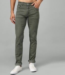 STUDIO NEXX Regular Men Dark Green Jeans