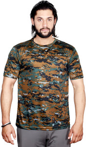 Jaksoxfast Printed Men Round Neck Multicolor T-Shirt