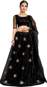 RUKHA FAB Embroidered Semi Stitched Lehenga Choli