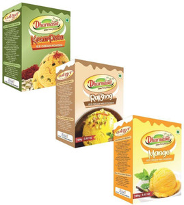 Dharmasut Kesar Pista + Rajbhog + Mango Ice Cream Powder 300 g