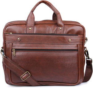 zurbaa Men & Women Brown Messenger Bag