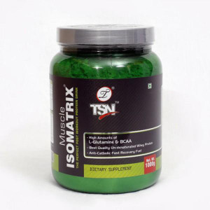 TSN MUSCLE ISOMATRIX Proteins Whey Protein Concentrate STRAWBERRY Powder 1000 Gram Whey Protein