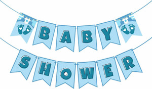party decoration Baby Shower Banner