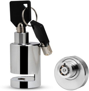 Getsocio HEAVY DUTY DISC BRAKE LOCK Anti-theft stainless steel for bike & motorcycles (chorme) HR-51 Disc Lock