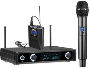 Ahuja AWM 700UHL Wireless UHF Collar + Hand Mic Microphone