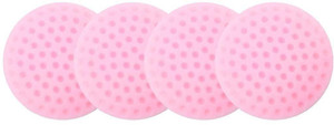 KolorFish Wall Protectors Pack of 4pcs Self-Adhesive Door Handle Bumper Guard Stopper, Rubber Self- Adhesive Crash Pad Wall Mounted Door Stopper
