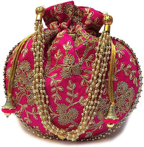 HK Farmhouse Potli Ideal for Wedding Favours, Return Gift Bags, Lohri Gifts, Lohri Favour, Diwali Gift Potli