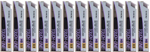Micro Jedo Mehcanical Pencil Leads (0.9MM-HB, Pack of 12) Lead Pointer