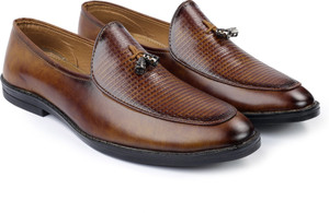 BXXY Men's Faux Upper Material Latest Tassel Casual Moccasins Shoes Loafers For Men