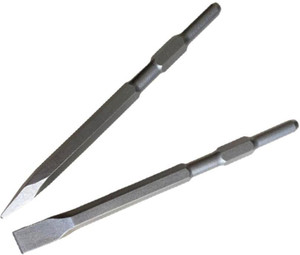 Zebra Premium Tools Z-D04 Hammer Drilling Demolition Bit Set 17 x