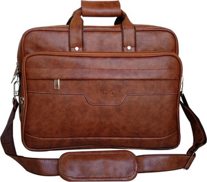 SM Men Brown Messenger Bag