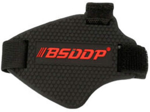 Dvis Shoe Protector for Bike Gear Shift pad Silicone BLACK Boots Shoe Cover