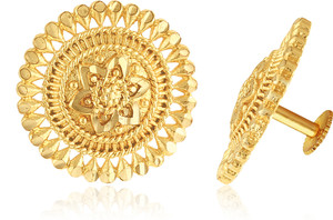 VIVASTRI Traditional 1gm Gold and Micron Plated Alloy Stud Earring for Women and Girls Alloy Stud Earring