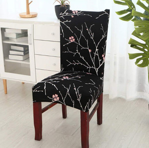 lukzer Polyester Floral 1 Seater Chair Cover
