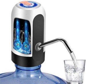 ALLFIT Automatic Wireless Water Can Dispenser Pump for 20 Litre Bottle Can,Black Bottled Water Dispenser Bottled Water Dispenser