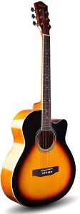 KADENCE KAD-FNTR-SUN Frontier Series, Acoustic Guitar Wihtout EQ Die Cast Keys Acoustic Guitar Ash Rosewood