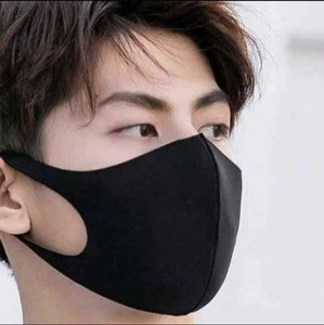 Jigyaasaa SKUBA - Mask - Black - 007 - 3 pcs Reusable, Washable Cloth Mask