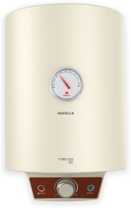HAVELLS 25 L Storage Water Geyser with Flexi Pipe and Free Installation (Monza EC, Ivory)