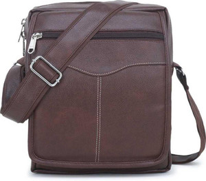 ICHIEF Men Brown Messenger Bag - Image 5