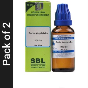 SBL Carbo Vegetabilis 200 CH Dilution