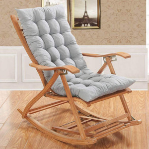 Kaashvi Microfibre Chair Pad Pack of 1 Solid