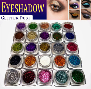 VOZWA Sparkle Eyeshadow Glitter Powder Eye Makeup - 25 Pcs 25 g
